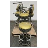 (8) Vitro Bar Stools