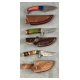 Handmade Damascus Steel Knives