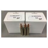 (60) Rnds Reloaded 5.56/223 Ammo