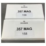 (100) Rnds Reloaded 357 MAGNUM Ammo