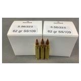 (60) Rnds Reloaded 5.56/223 Ammo