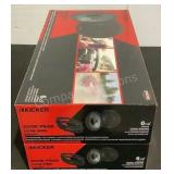 (2) Kicker Pairs Of 6-1/2" Coaxial Speakers