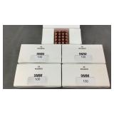 (250) Rnds Reloaded 9mm Ammo