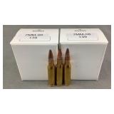 (40) Rnds Reloaded 7MM-08 Ammo