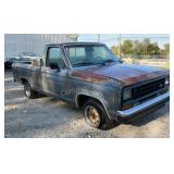 *SEIZURE* 1986 Ford Ranger XL 4X2 INOP