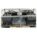 2025 Wolverine 72" Grapple Bucket Skid Steer Attac
