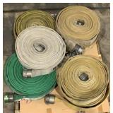 (7) 2-1/2" Fire Hose