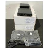 (2) Black Box Dual Video CATx USB KVM Extenders
