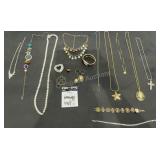 Assorted Costume Jewelry & Charms