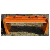 2025 Wolverine 84" Snow Pusher Skid Steer Attachme