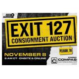 LIVE Exit 127 Consignment Auction *CONSIGN NOW*
