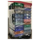 Assorted Plastic Totes