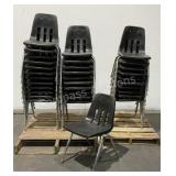 (33) Stackable Chairs