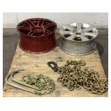 Wheels, Puller, & Chain