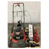 Mower, Trimmers, & Blower