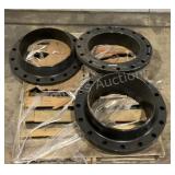 (4) 24" Steel Pipe Flange