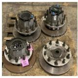 (4) Con Met 10 Lug Rotor Assmblies