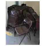 (49) Metal Folding Chairs OFFSITE