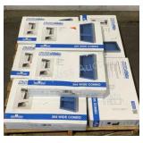 (7) Noble Company Shower Recess 304 Wide Combo