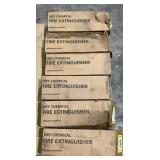 (6) Badger 9LB Fire Extinguishers 21008936