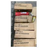 (6) Badger 9LB Fire Extinguishers 21008936