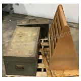 Trunk, Brochure Display, & Tool Box