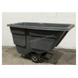 Rubbermaid 1 Cu Yard Trash Hopper