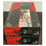 (2) Kicker Pairs Of 6-1/2" Coaxial Speakers