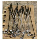 (25) Assorted Golf Clubs