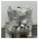 (16) 8"x8"x4" PVC Sewer WYE