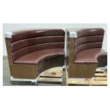 (2) Restaurant Corner Booths