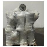 (18) 8"x8"x4" PVC Sewer WYE