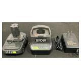 Ryobi 18v Battery & Charger