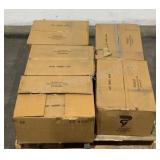 (Approx 450) PGP 8oz Glass Jars