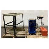 Welding Cart, Metal Table, & More