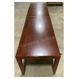 (2) Wooden Square Tables
