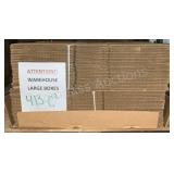 (Approx 100) 17-1/2x11-1/2x11-1/2 Cardboard Boxes