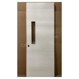Wooden Door w/ Glass Panel