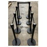 (8) Winco Stanchions