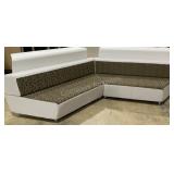 (2) Sofas with Attached Bar