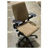 Steel Case Rolling Office Chair Gesture