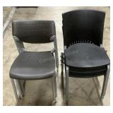 (7) Stackable Chairs