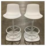 (2) Steelcase Bar Stools