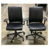 (2) Steelcase Rolling Office Chairs