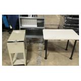 Small File Cabinet, Wall Shelf & Table