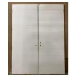 (2) Wooden Doors