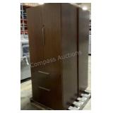 (2) Wooden Office Cabinet