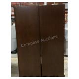 (2) Wooden Office Cabinet