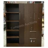 (2) Knoll Wooden Office Cabinets