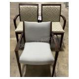 (3) Waiting Room Chairs